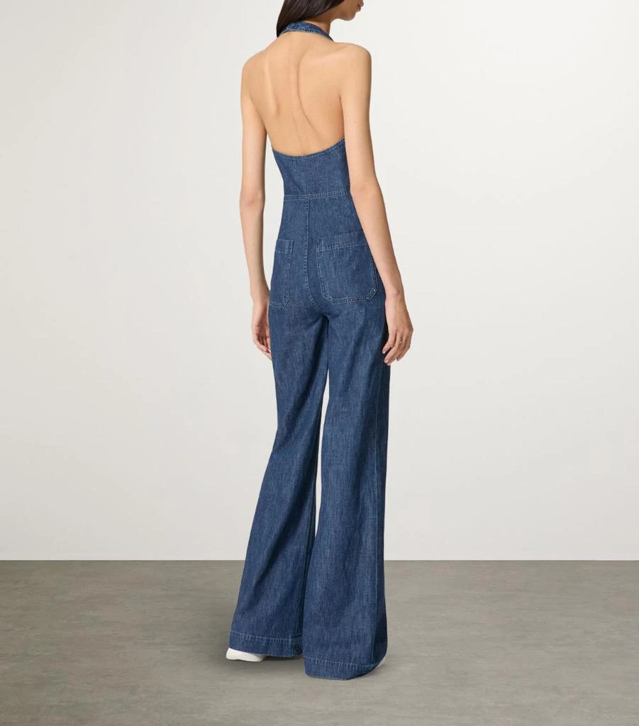 Valentino Denim Halterneck Jumpsuit 3