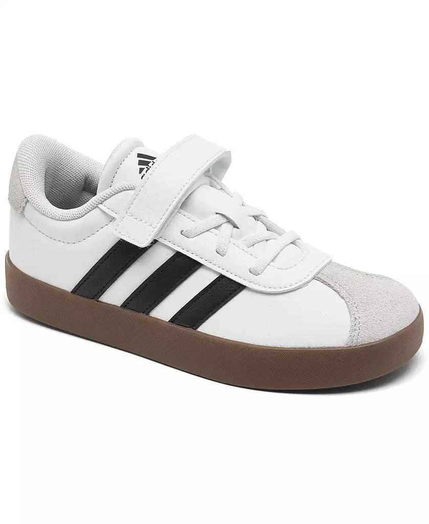 adidas Little Kids VL Court 3.0 Fastening Strap Casual Sneakers from Finish Line 1