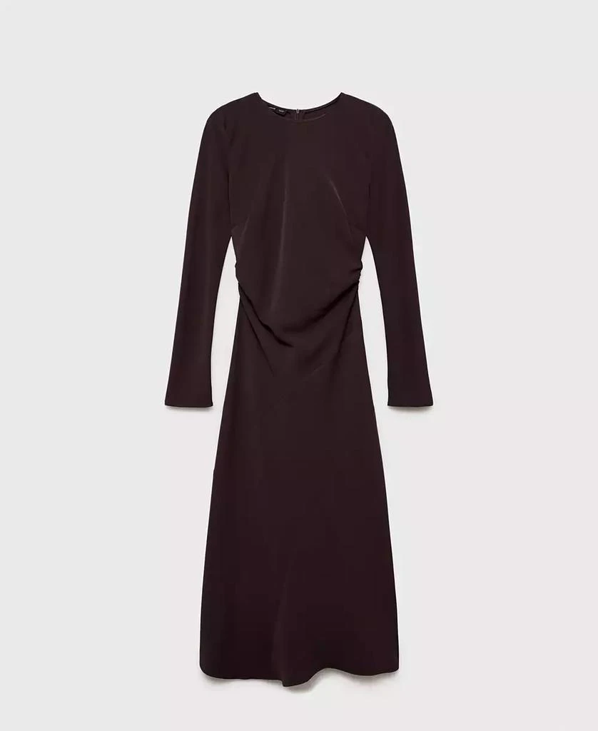 Mango Women's Draped Waist Midi Dress 1