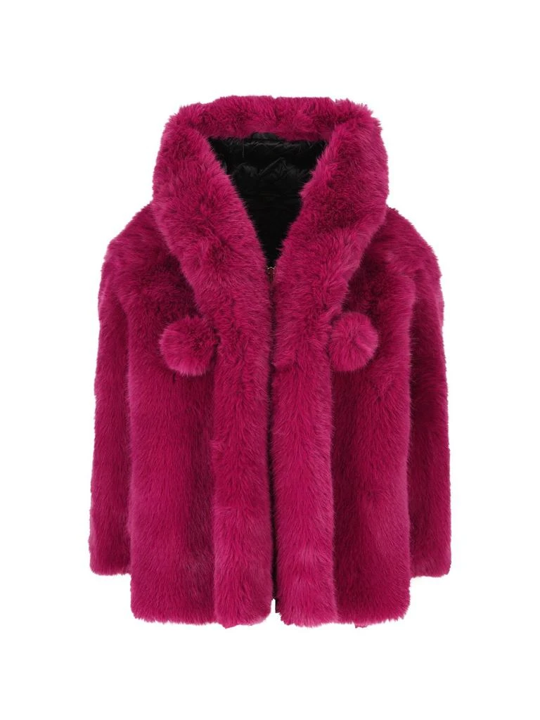 Moose Knuckles Moose Knuckles Faux Fur Hooded Coat 1