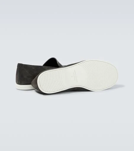 Manolo Blahnik Monaco suede loafers 7