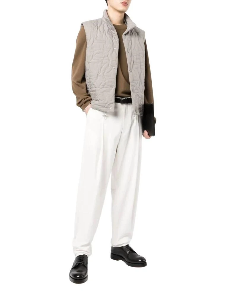 Salvatore Ferragamo Salvatore Ferragamo - Quilted Funnel Neck Gilet Vest