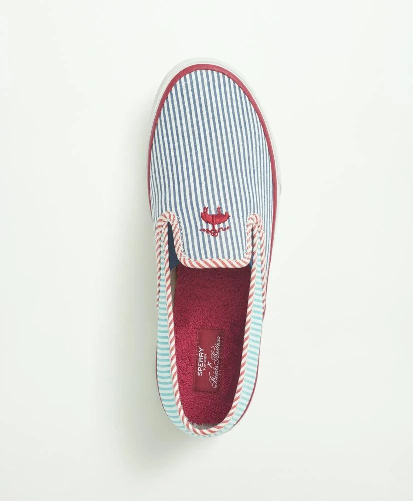 Brooks Brothers Sperry x Brooks Brothers "Seersucker" Slip On 2