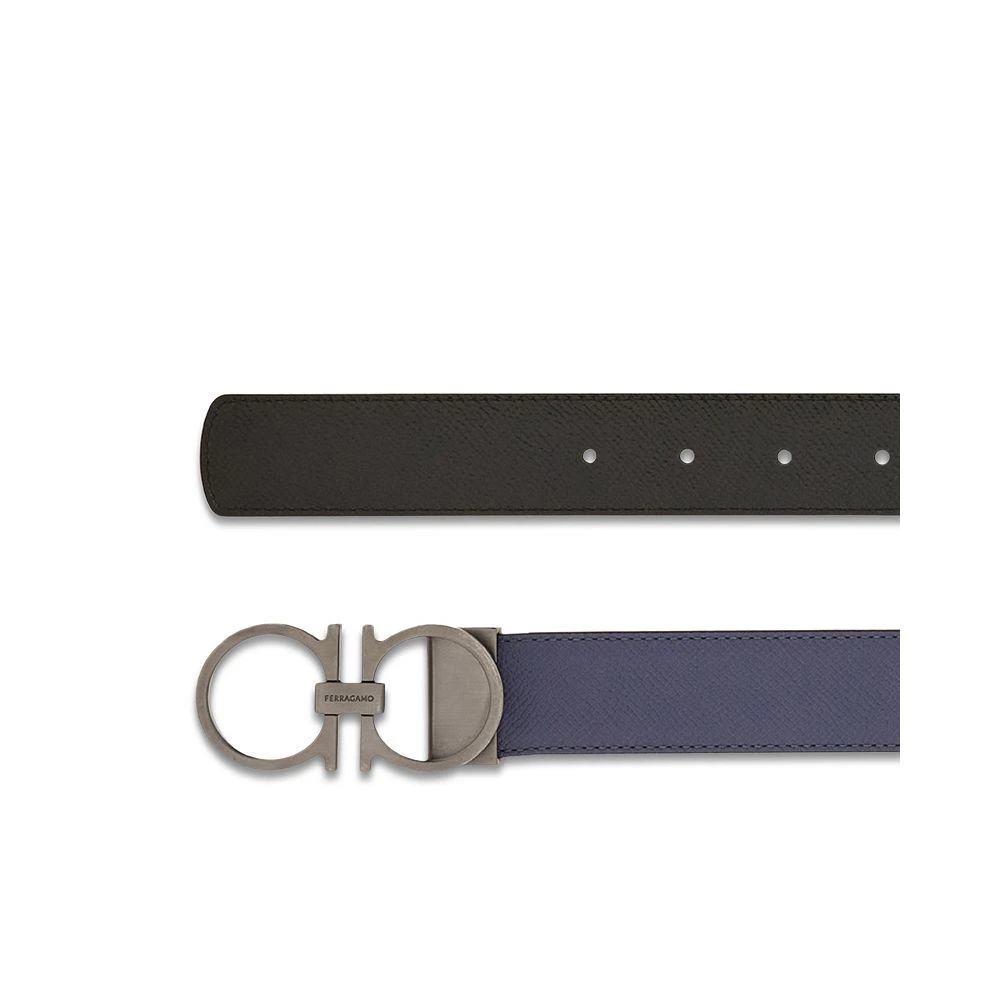 Salvatore Ferragamo Double Sided Adjustable Leather Belt 3