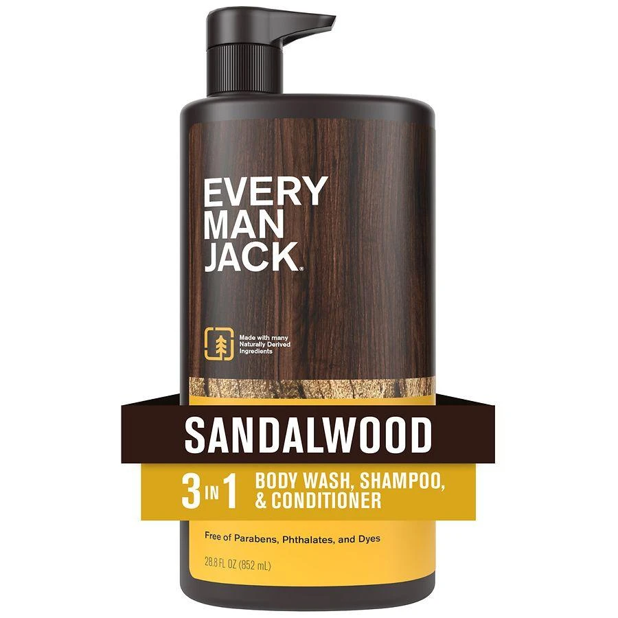 Every Man Jack All Over Wash Sandalwood 1