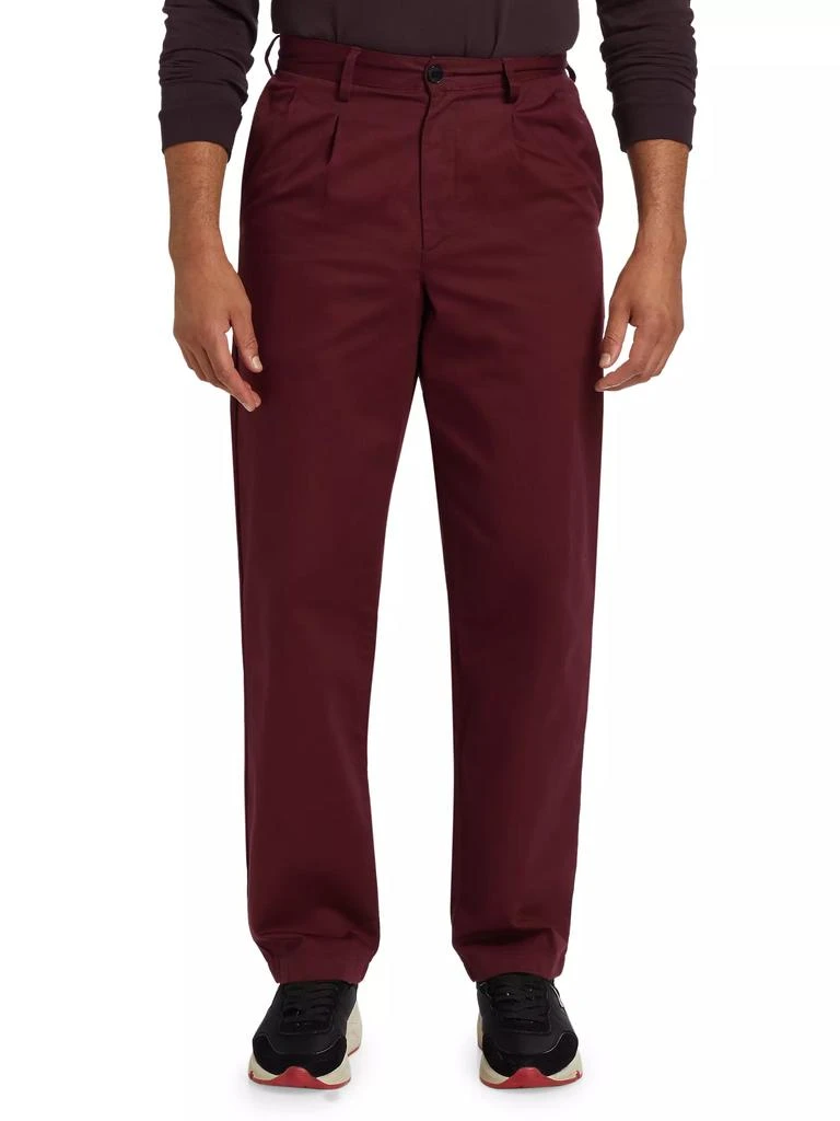 Noah Double-Pleat Chino Pants 3