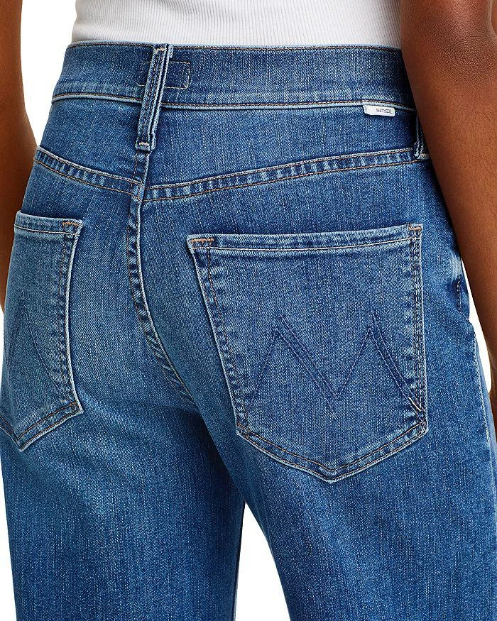 MOTHER The Tomcat Roller Sneak High Rise Wide Leg Jeans in Sixth Sense 5