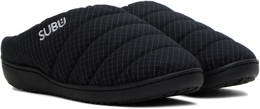 and wander Black SUBU Edition Permanent Slippers 4