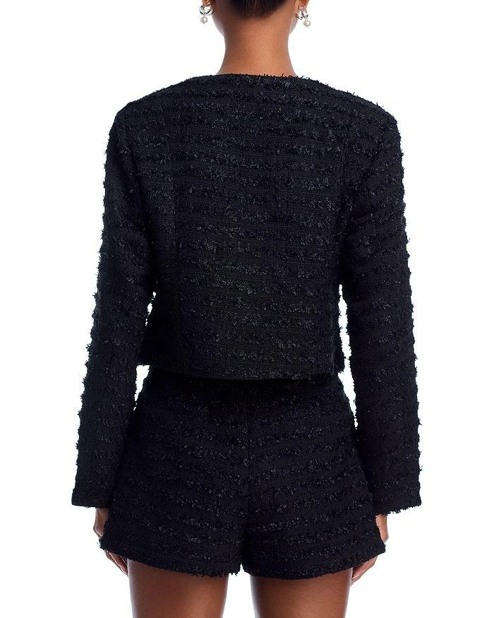 AQUA Flap Pocket Tweed Blazer - Exclusive 3