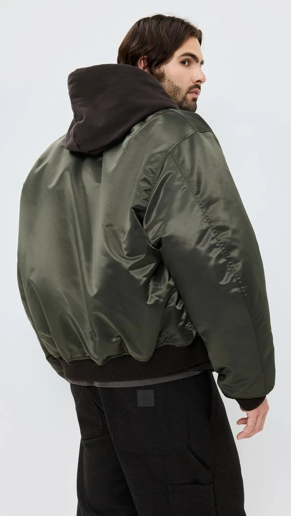 Acne Studios Olive Bomber Jacket 2