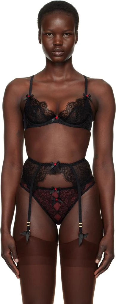 L'Agent by Agent Provocateur Black Lorna Lace Bra 1