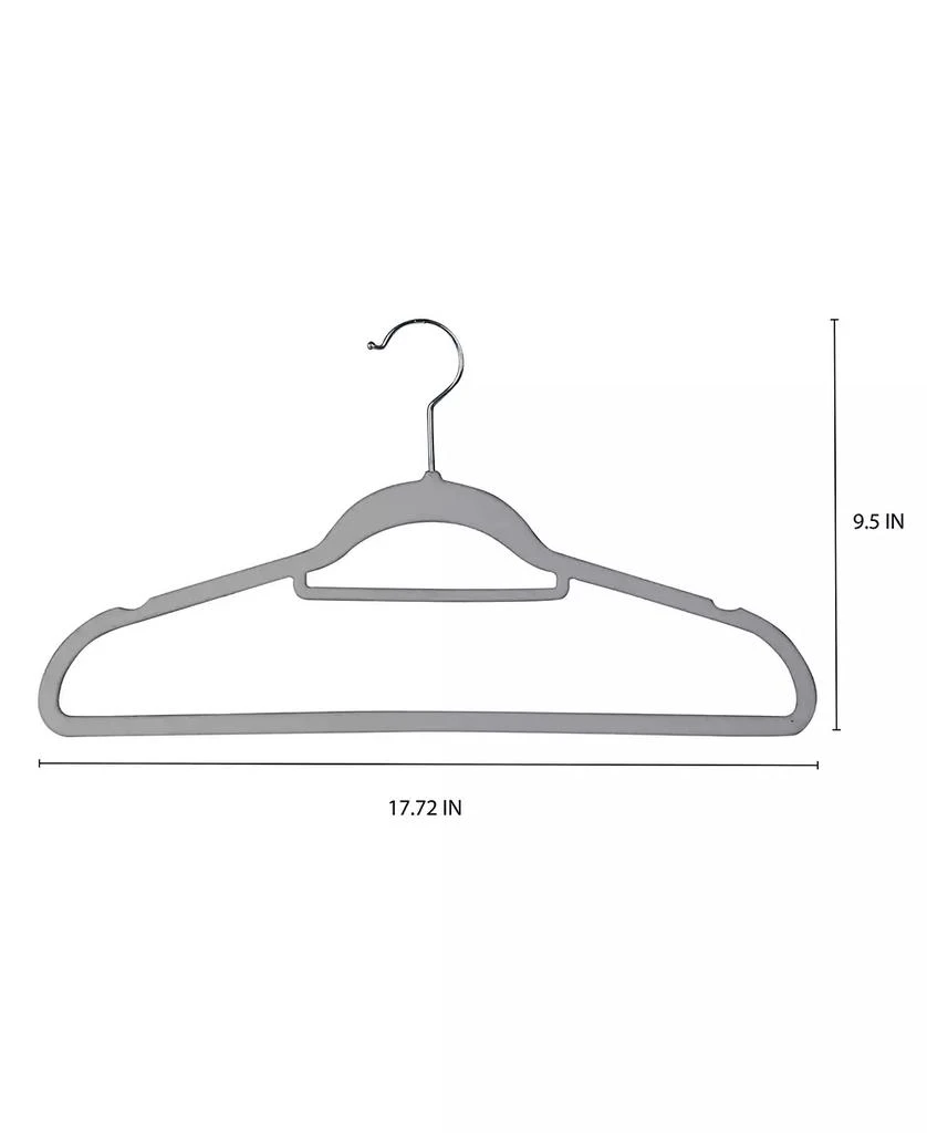 Isaac Mizrahi Velvet Hangers, Pack of 60 7