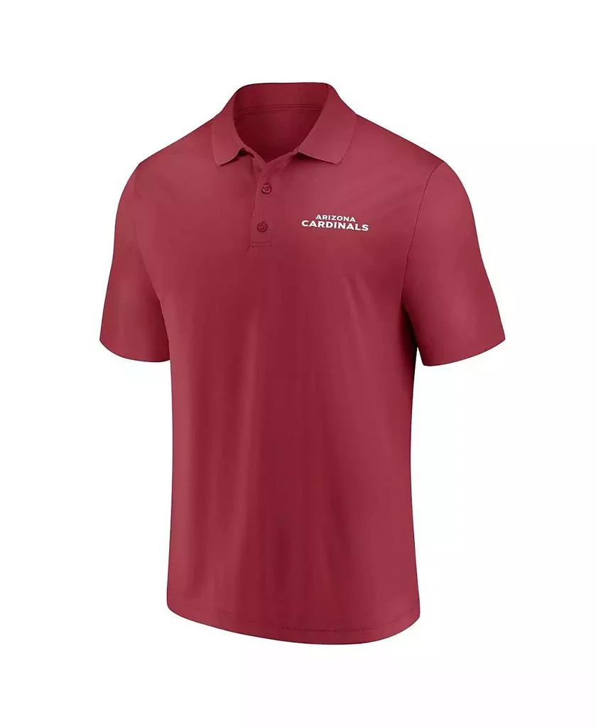 Fanatics Men's Arizona Cardinals Lockup Two-Pack Polo Shirt Set 4