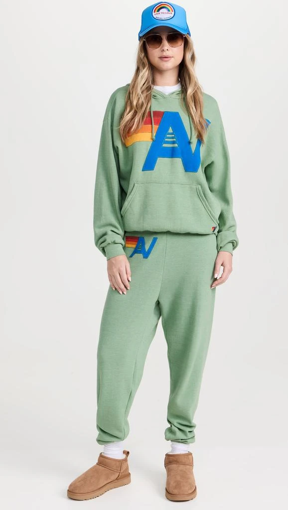 Aviator Nation Logo Stitch Sweatpants 4