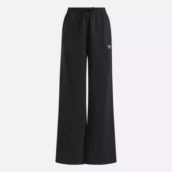 Reebok Reebok Identity Small Logo Fleece Wide Leg Pants 4