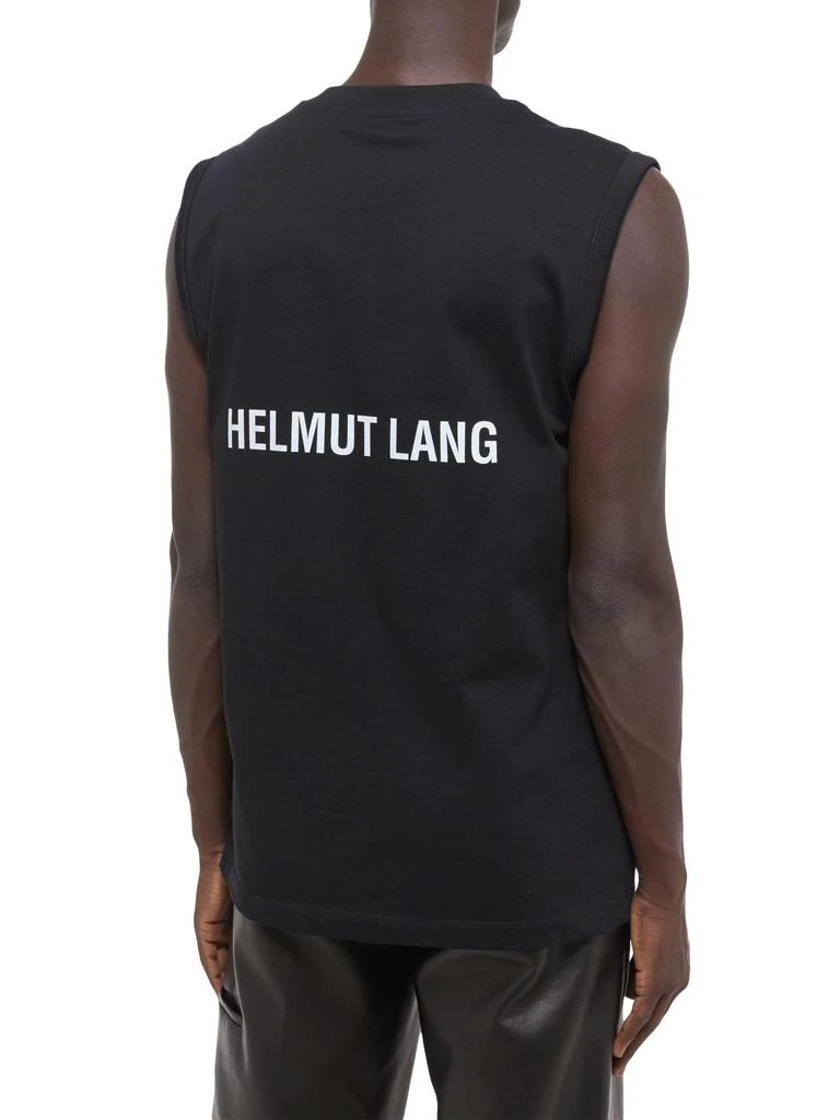 Helmut Lang Cotton Logo Muscle Tank Top 4