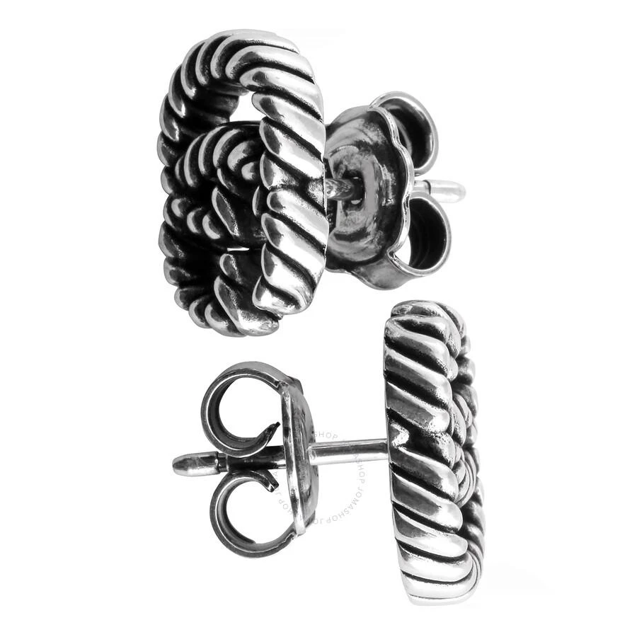 Gucci Double G earrings in Sterling Silver 3