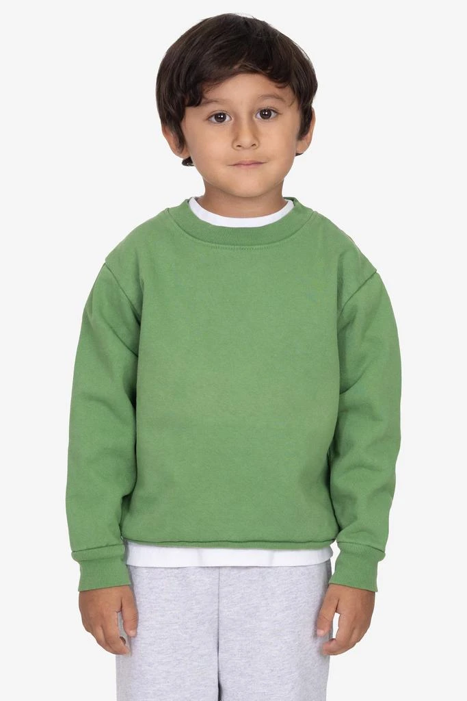 Los Angeles Apparel HF107GD - Kids Heavy Fleece Garment Dye Crew Sweatshirt 6