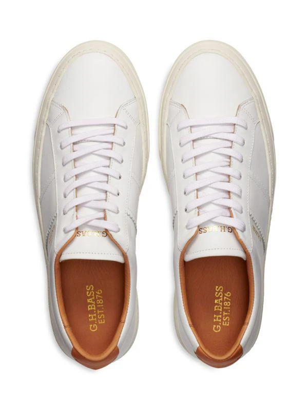 G.H. Bass Camden Low Top Leather Sneakers 9