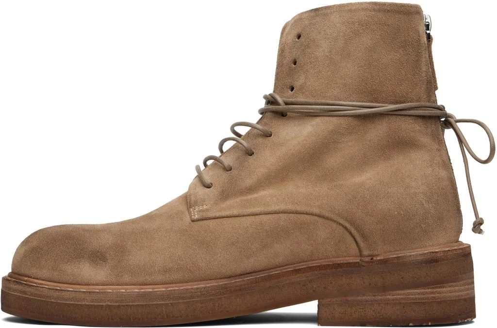 Marsèll Tan Parrucca Combat Boots 3