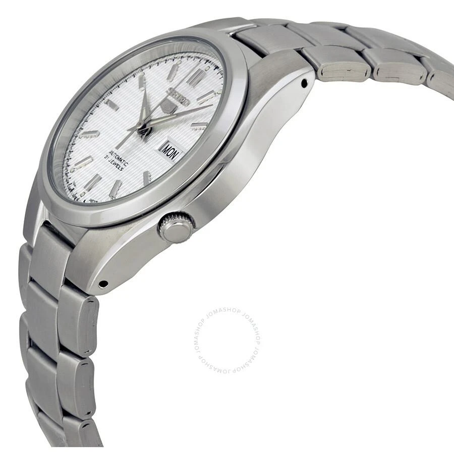Seiko 5 Automatic Silver Dial Stainless Steel Men's Watch SNK601 2