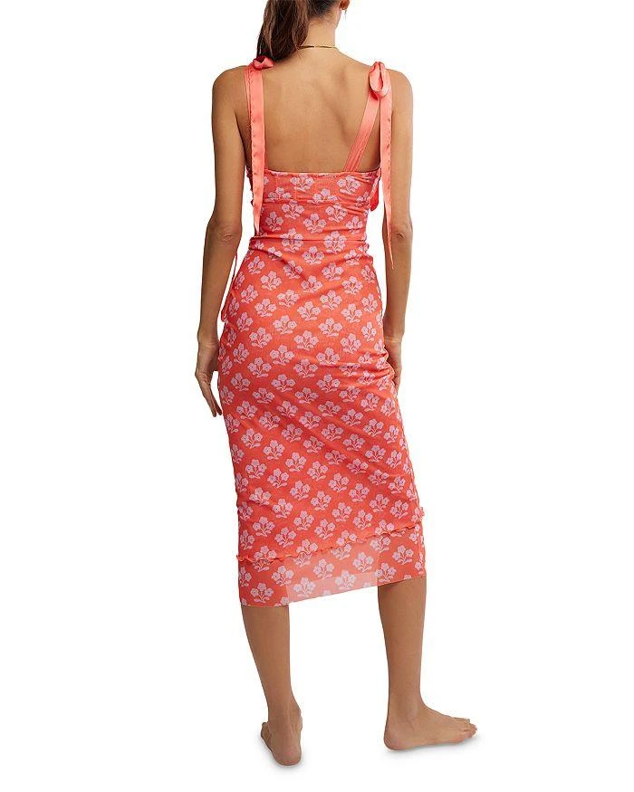 Free People Printed Got Glam Slip Midi Dress 2