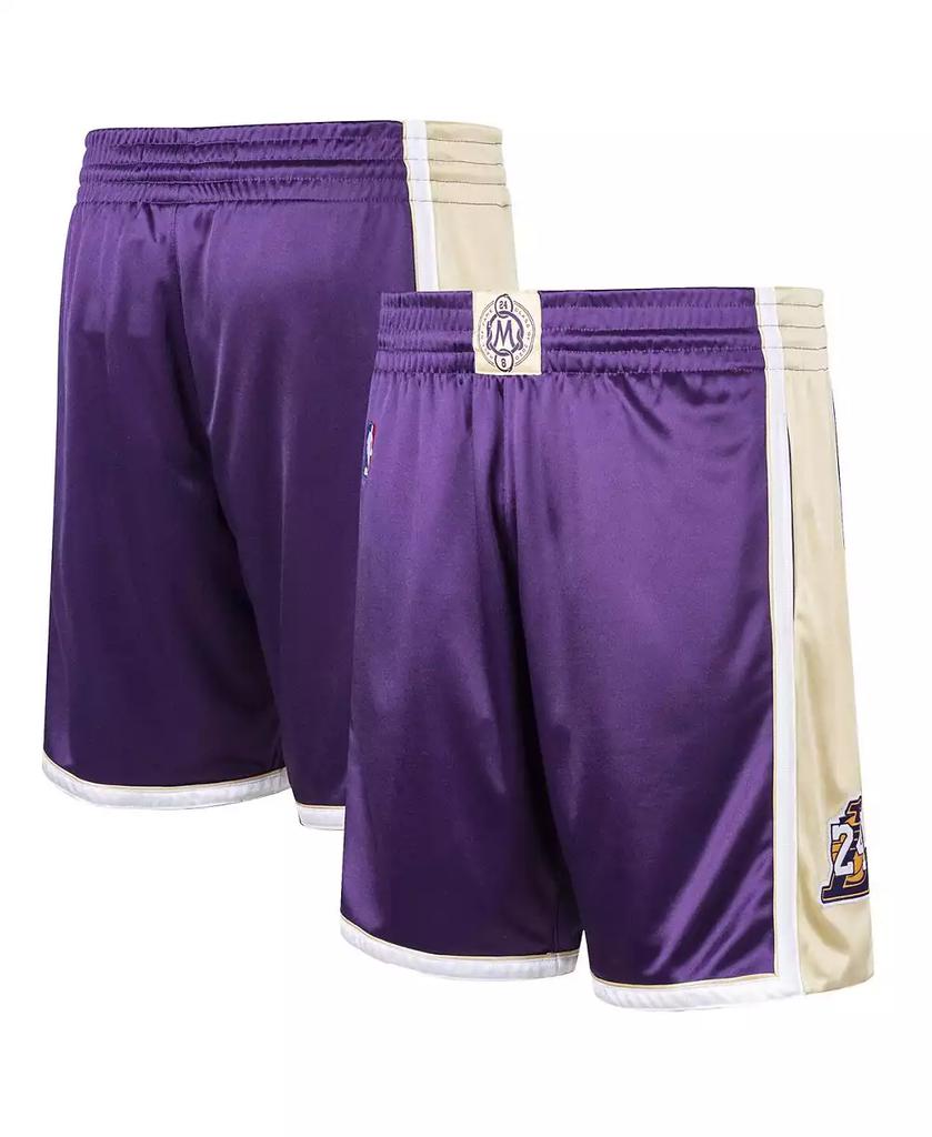 Mitchell & Ness Men's Kobe Bryant Purple Los Angeles Lakers Hall of Fame Class of 2020 Authentic Hardwood Classics Shorts