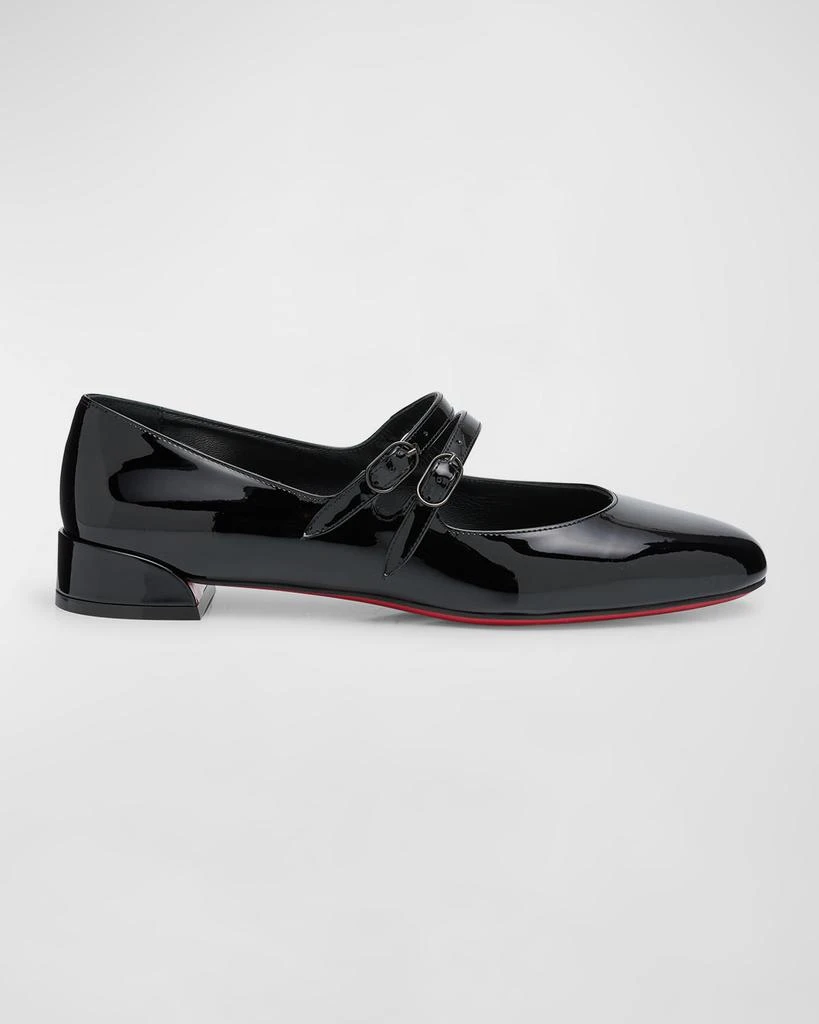 Christian Louboutin Sweet Jane Patent Red Sole Ballerina Flats 1