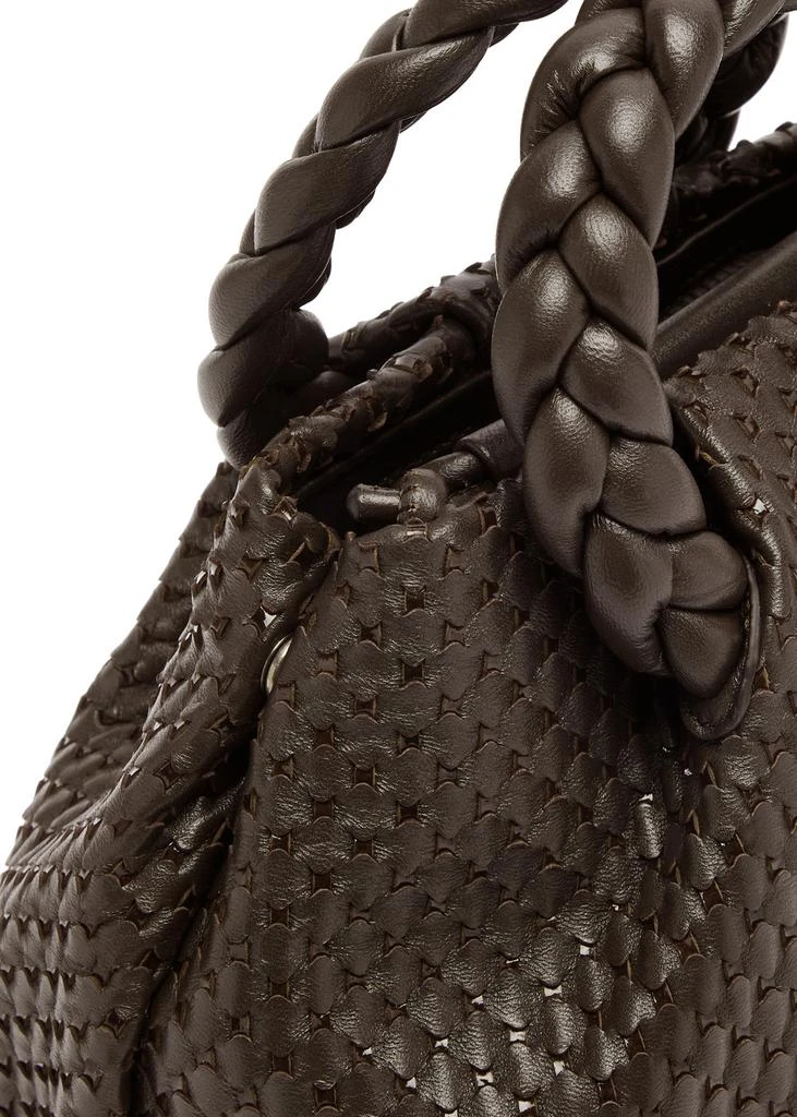 Hereu Bombon M woven leather cross-body bag 3