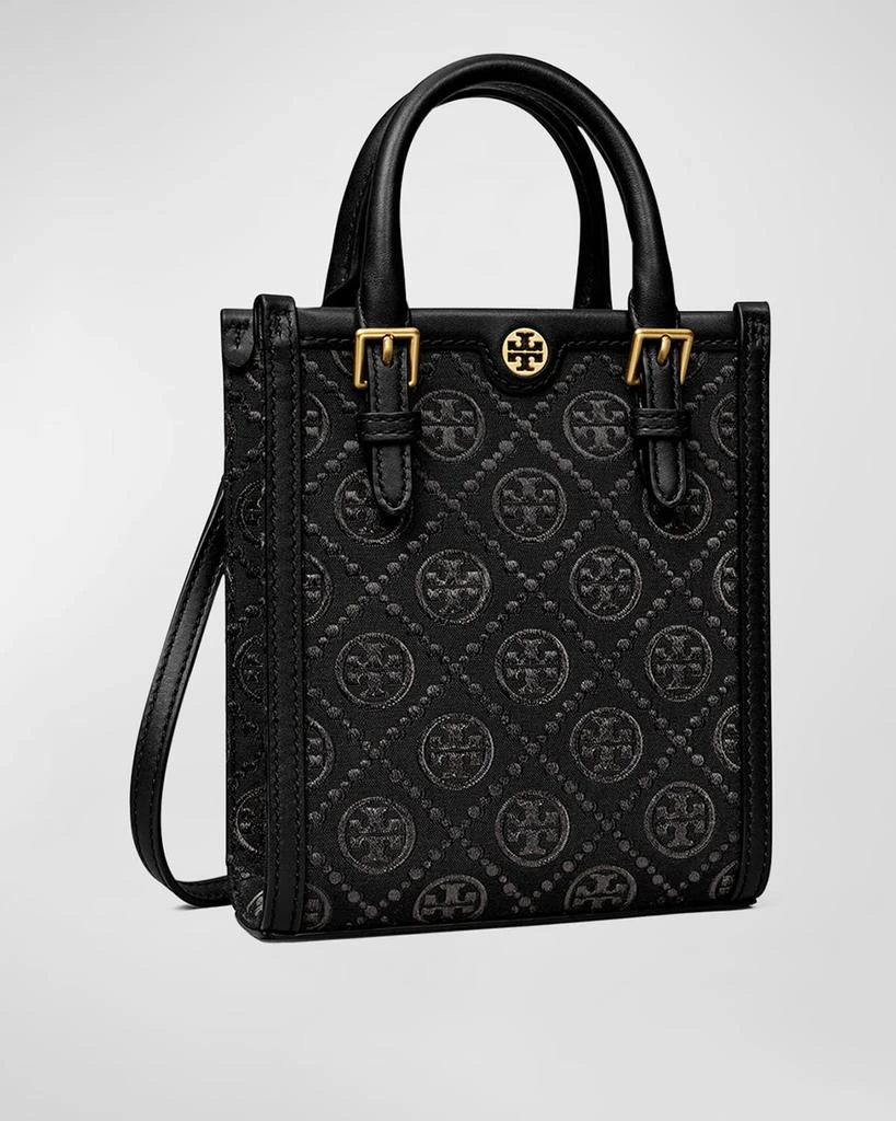Tory Burch Mini T Monogram Canvas Tote Bag 3