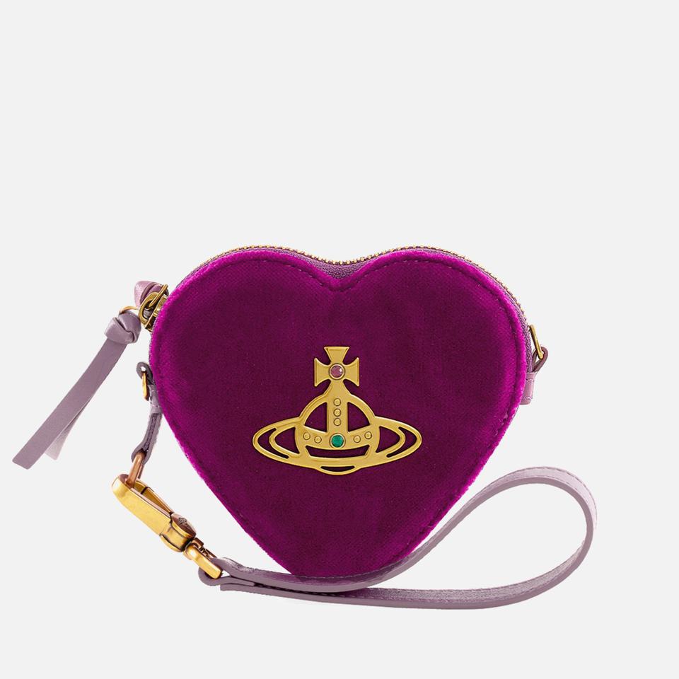 Vivienne Westwood Vivienne Westwood Heart Velour Wristlet