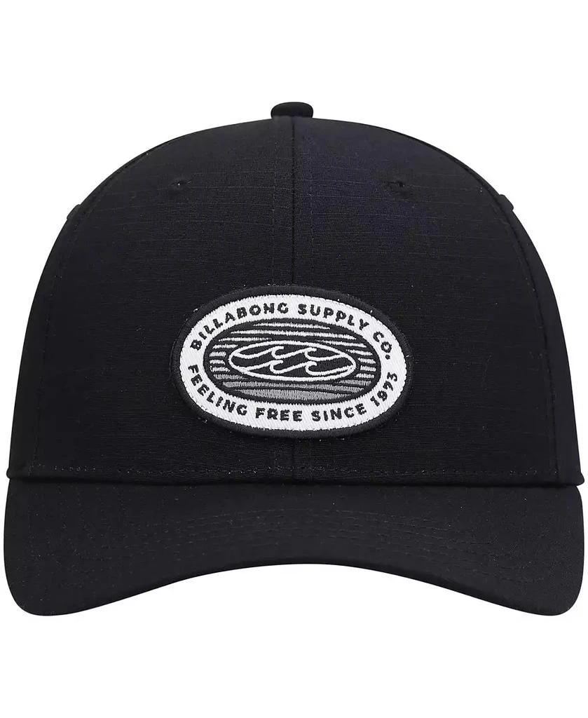 Billabong Men's Black Stealth Walled Snapback Hat 2
