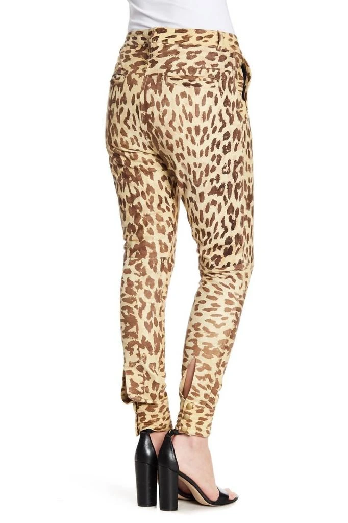 One Teaspoon One Teaspoon - Jackson Leopard Animal Print Leather Pants 2
