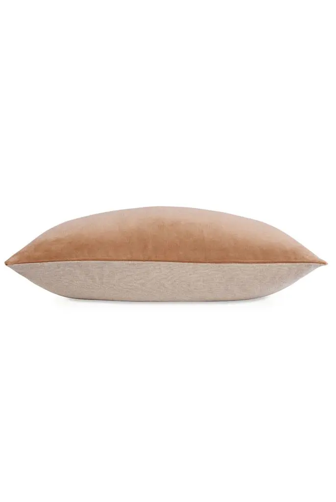 Christy Jaipur cotton velvet rectangle filled cushion 2