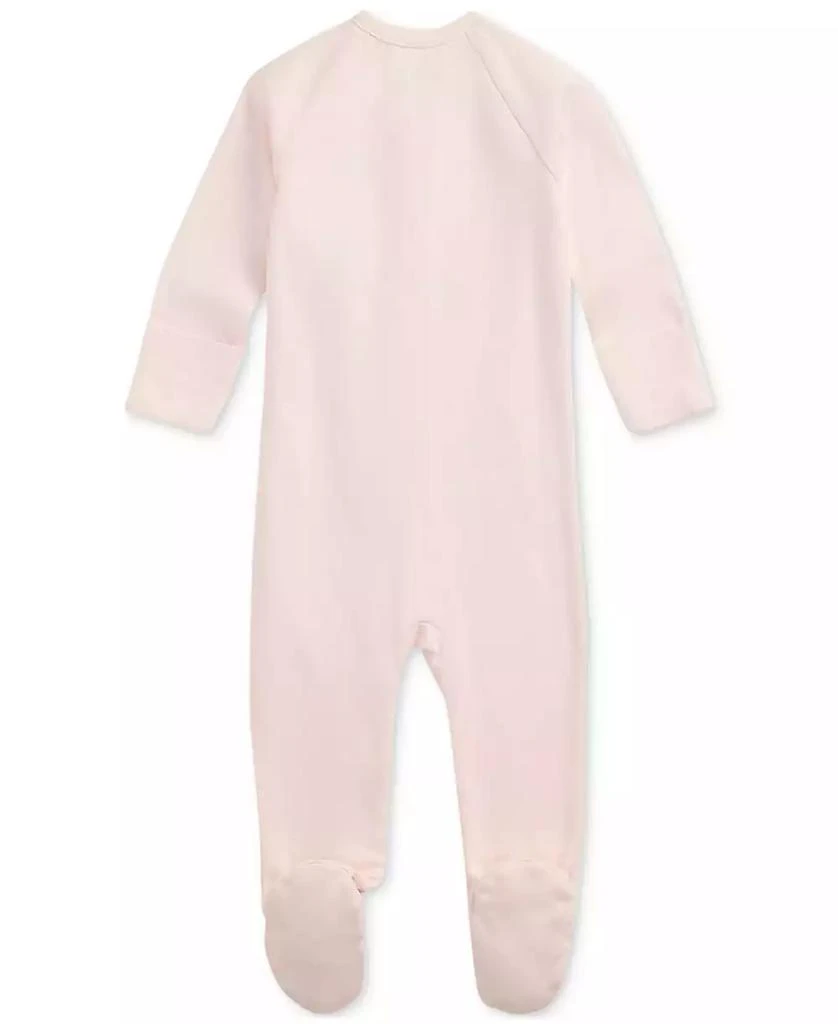 Ralph Lauren Baby Cotton Embroidered Pony Coverall 2