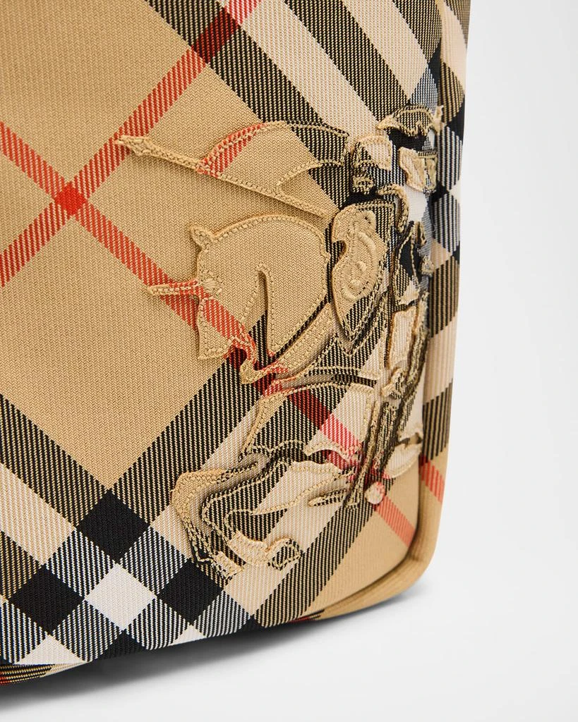 Burberry Men's Check Phone Crossbody Bag 5