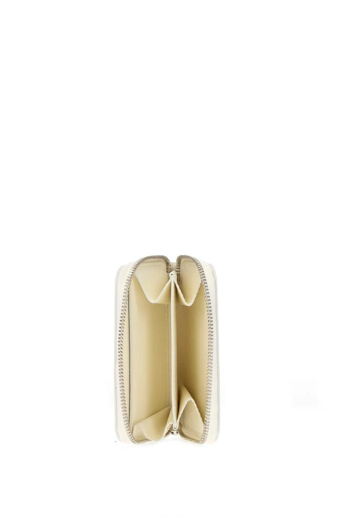 Jil Sander Coin Purses Leather Beige Milk 3