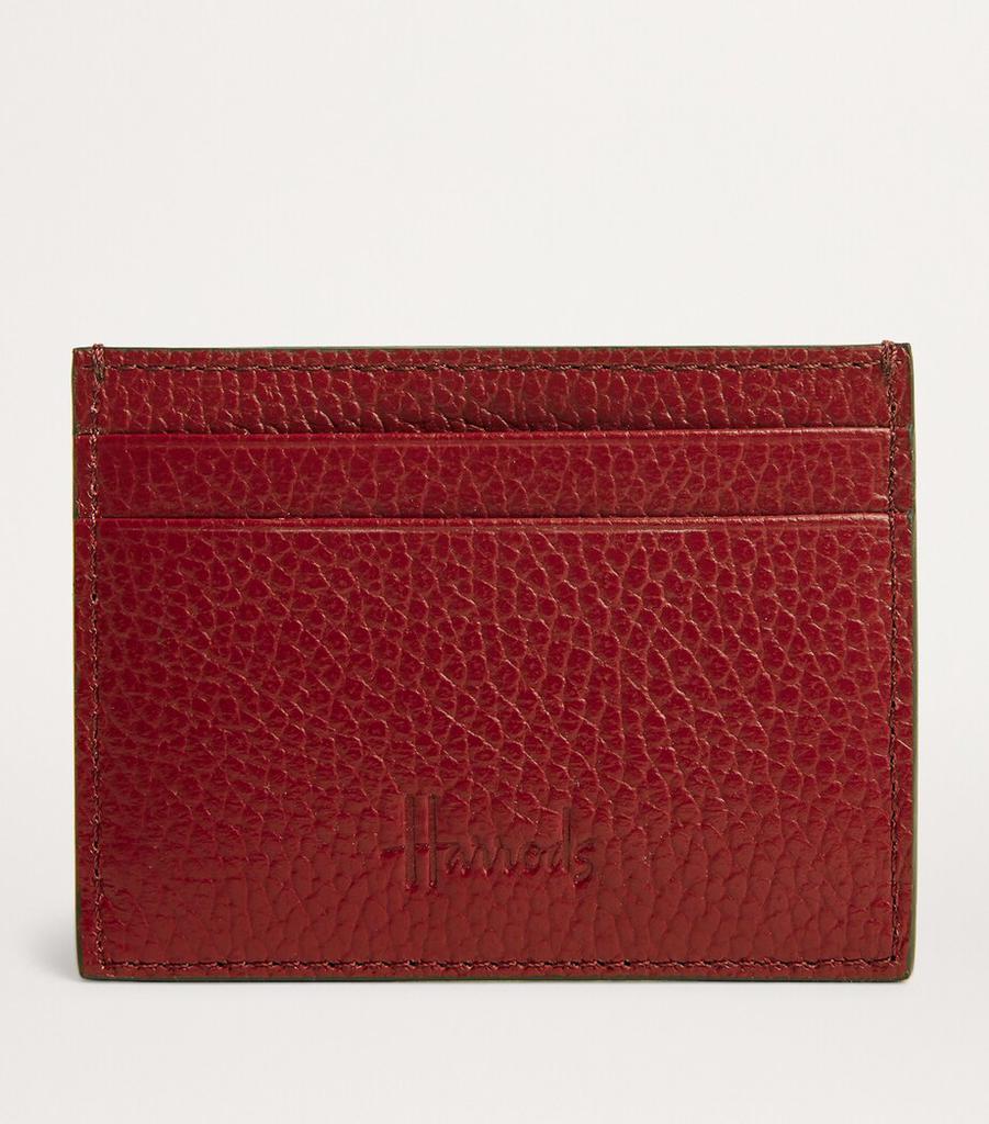 Harrods Grained Leather Card Holder