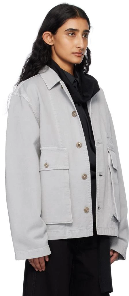 Lemaire Blue Boxy Denim Jacket 2