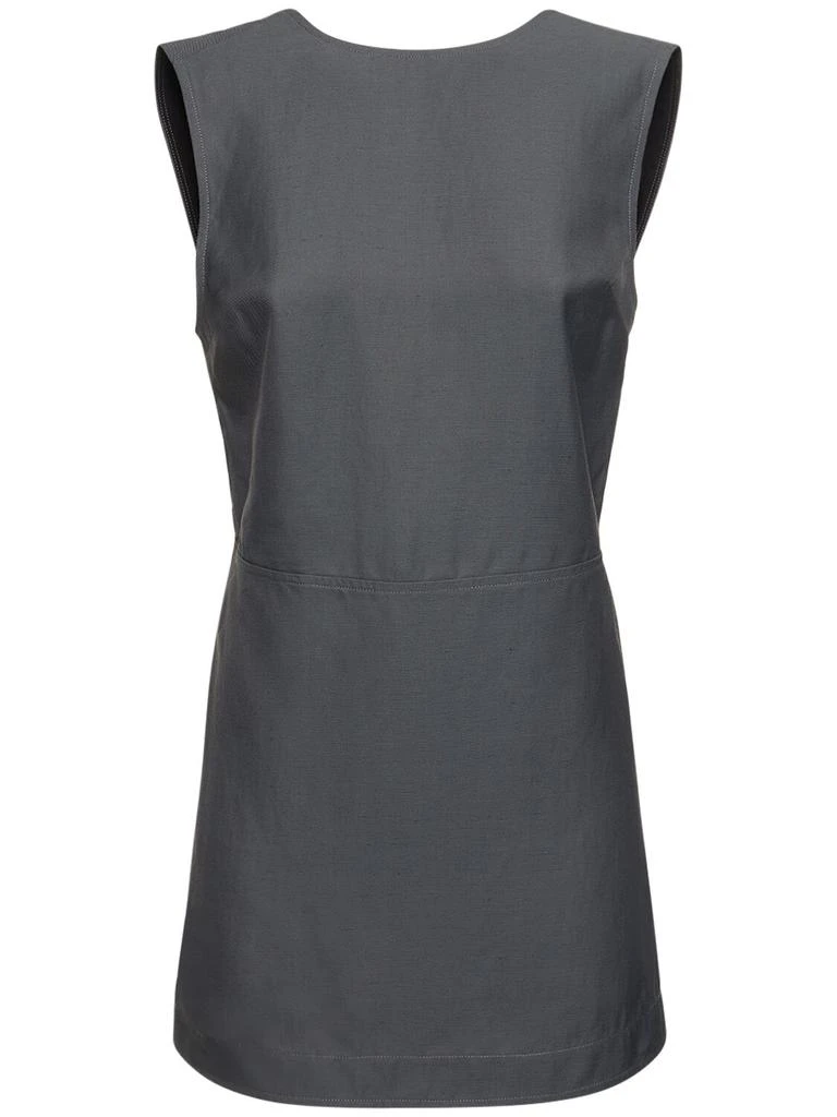 Loulou Studio Hoya Sleeveless Viscose Blend Mini Dress 1