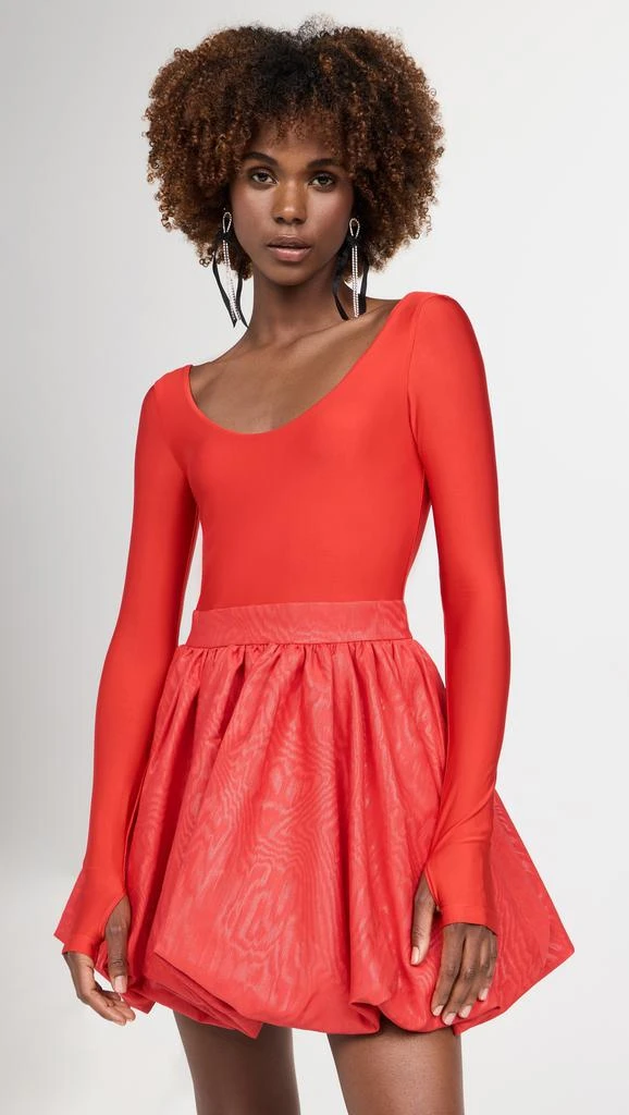 Alice + Olivia Chara Ballet Bubble Hem Mini Dress 1