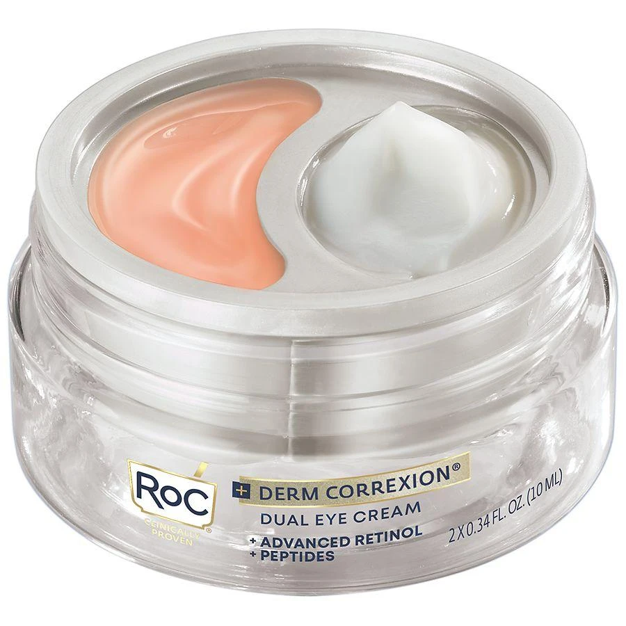 RoC Derm Correxion Dual Eye Cream Advanced Retinol & Peptides Fragrance-Free 1