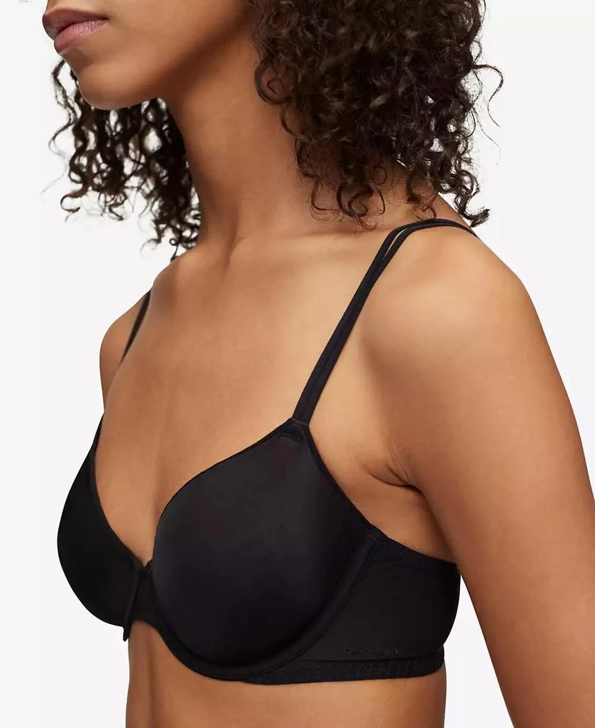 Calvin Klein Women's Sheer Marquisette Lightly Lined Demi Bra QF6068 3