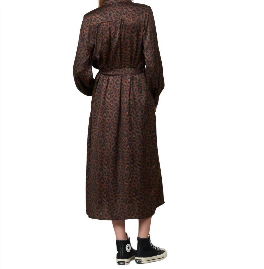 Hartford Revelation Dress In Brown