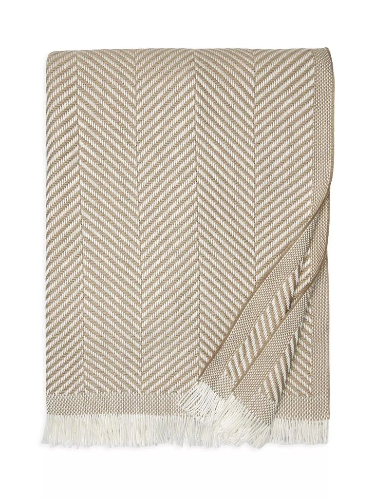 Sferra Costa Woven Throw Blanket 1