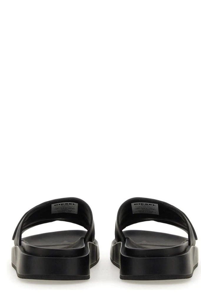 Diesel Diesel Sa-Slide D Oval W Logo Embossed Slides 3