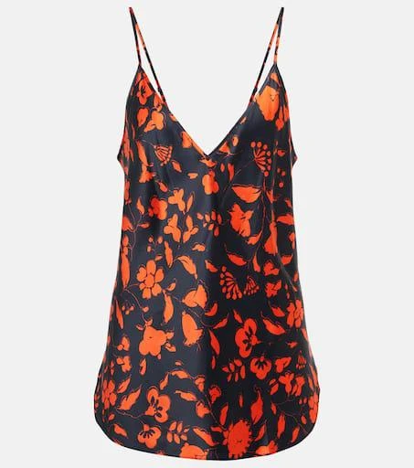 Lee Mathews Bella floral silk satin camisole 1