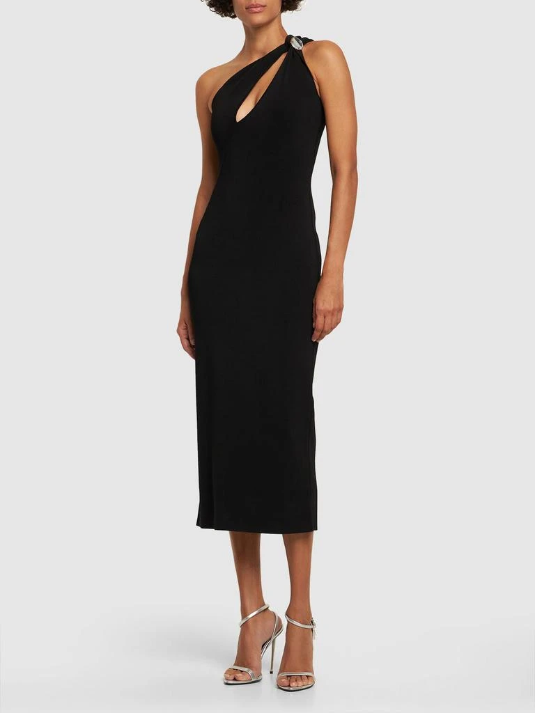 GALVAN Skye Compact Knit Midi Dress 1