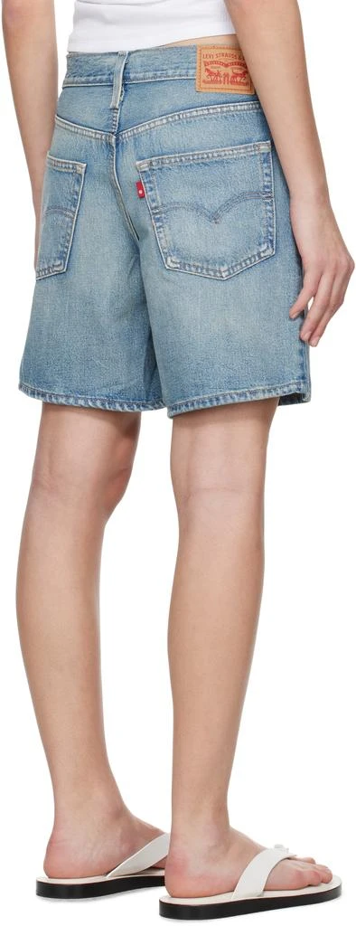 Levi's Blue 94 Baggy Denim Shorts 3