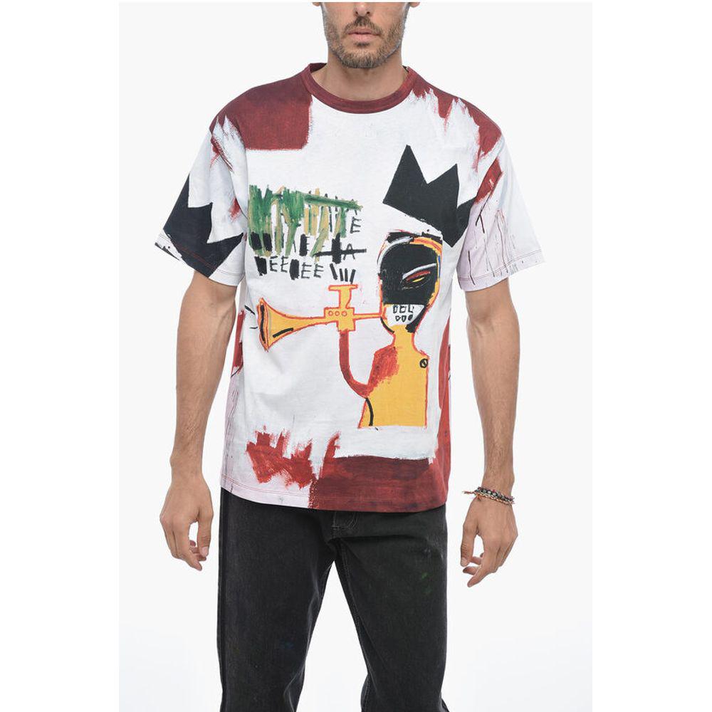 Honey Fucking Dijon Honey Fucking Dijon BASQUIAT Printed Crew-neck T-Shirt